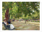 Hyde Park, London by Count Girolamo Pieri Nerli