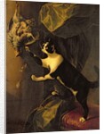 Cat and Dead Game by Alexandre-Francois Desportes
