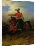 An Ottoman on Horseback by Charles Bellier