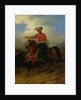 An Ottoman on Horseback by Charles Bellier