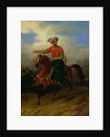 An Ottoman on Horseback by Charles Bellier