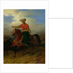 An Ottoman on Horseback by Charles Bellier