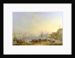 Grand Harbour, Valletta, Malta, 1850 by John or Giovanni Schranz
