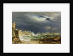 Storm, Malta, 1850 by John or Giovanni Schranz