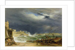 Storm, Malta, 1850 by John or Giovanni Schranz