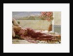 Classical Reclining Girl by Emile Eismann Semenowski