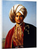 Ottoman turbanned warrior by Francois Henri Alexandre La Fond