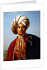 Ottoman turbanned warrior by Francois Henri Alexandre La Fond