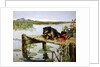 Terrier - Fishing, c.1890 by Philip Eustace Stretton