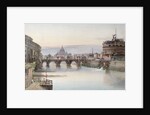 View of Rome, 1860 by I. Martin