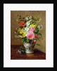 Still life with flowers in a vase, c.1866 by Louise Darru