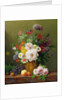 Still Life with Flowers and Fruit by Anthony Obermann