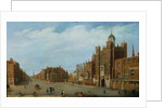 View of St. James's Palace and Pall Mall, c.1770 by William James