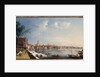 View of the Thames looking towards St. Paul's from the gardens of Somerset House by William James
