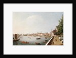 View of the River Thames from the Adelphi Terrace by William James