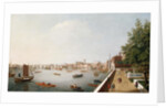 View of the River Thames from the Adelphi Terrace by William James