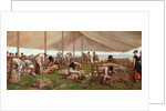 The Sheep Shearing Match, 1875 by Eyre Crowe