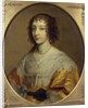 Portrait of Henrietta Maria, Queen consort of Charles I of Great Britain and Ireland by Cornelius Janssen van Ceulen