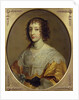 Portrait of Henrietta Maria, Queen consort of Charles I of Great Britain and Ireland by Cornelius Janssen van Ceulen