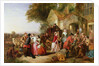 Travellers outside a tavern, 1850 by Thomas Falcon Marshall