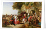 Travellers outside a tavern, 1850 by Thomas Falcon Marshall