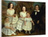 Portrait of a boy and his four sisters, c.1830 by John A. Giles