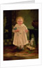 Child with a doll and a toy horse, c.1840 by English School
