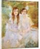 Study of two young girls by Ambrose McEvoy