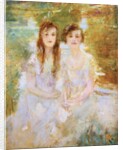Study of two young girls by Ambrose McEvoy