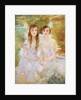 Study of two young girls by Ambrose McEvoy
