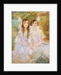 Study of two young girls by Ambrose McEvoy