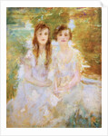Study of two young girls by Ambrose McEvoy