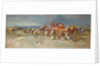 The Arab Caravan by Italian School