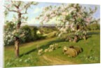 Spring, one of a set of the four seasons by Arthur Walker Redgate