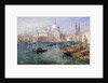 St. Maria della Salute, Venice by Edward Angelo Goodall