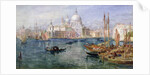 St. Maria della Salute, Venice by Edward Angelo Goodall