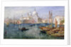 St. Maria della Salute, Venice by Edward Angelo Goodall