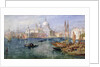 St. Maria della Salute, Venice by Edward Angelo Goodall
