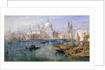 St. Maria della Salute, Venice by Edward Angelo Goodall