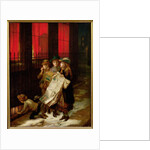 Carol Singers, 1889 by Augustus Edward Mulready