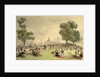 Hyde Park, view of the Coronation Fair, June 28, 1838 by English School
