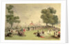 Hyde Park, view of the Coronation Fair, June 28, 1838 by English School