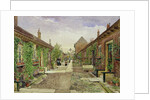 Skinners' Alms Houses, Mile End Road, Stepney, 1883 by John Crowther