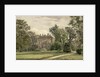 View of the Garden Front at Wandsworth Manor House, St. John's Hill, 1887 by John Crowther