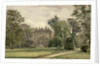 View of the Garden Front at Wandsworth Manor House, St. John's Hill, 1887 by John Crowther