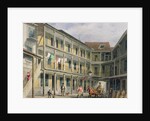 View of Blue Boar Inn yard, no.30 Aldgate, c.1850 by Thomas Hosmer Shepherd