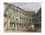 View of Blue Boar Inn yard, no.30 Aldgate, c.1850 by Thomas Hosmer Shepherd