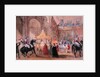 The Lord Mayor Standing Ready to Greet Queen Victoria at Temple Bar in 1837 by Henry Warren