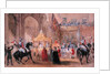 The Lord Mayor Standing Ready to Greet Queen Victoria at Temple Bar in 1837 by Henry Warren