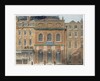 The first Opera House in the Haymarket, burnt down in 1789 by William Capon